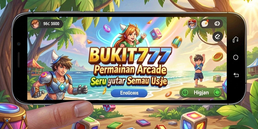 Tampilan gameplay seru dan menantang dari BUKIT777.