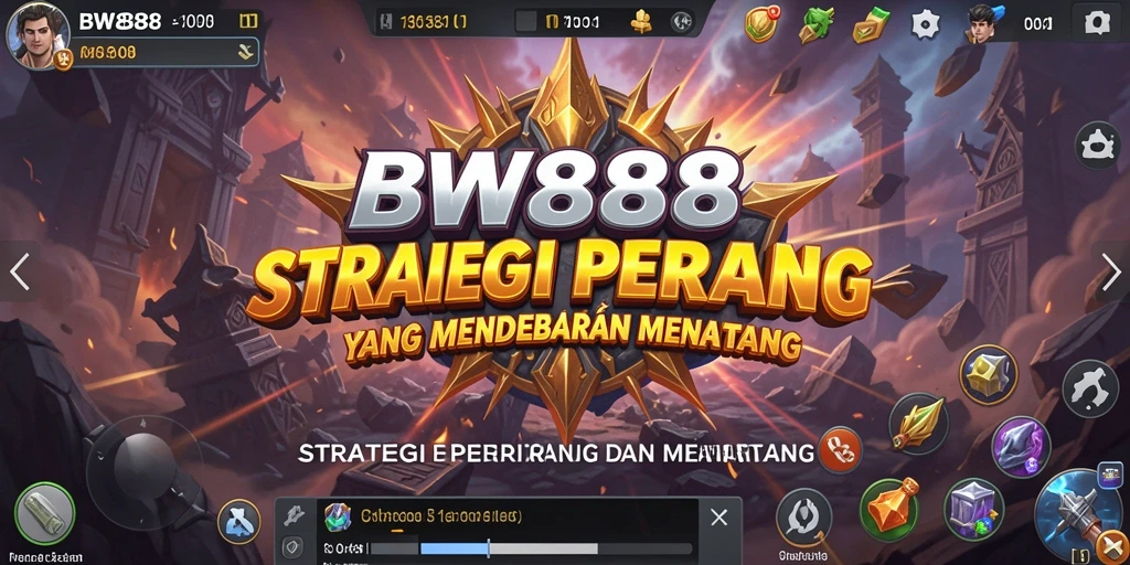 Screenshot gameplay BW888 dengan aksi strategi epik.