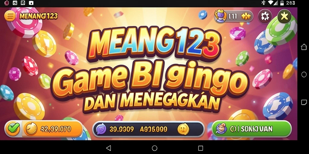 Gameplay seru di aplikasi Bingo MENANG123 dengan interaksi pemain.