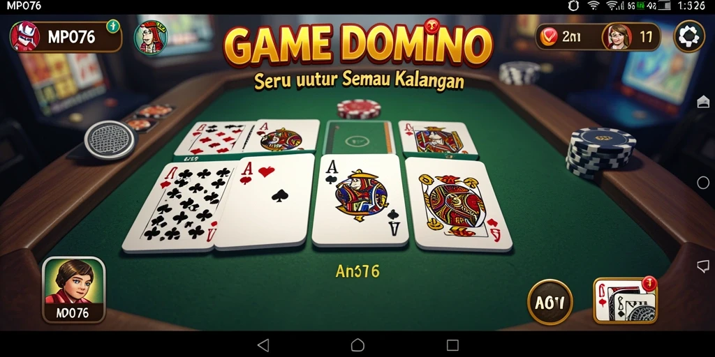 Tampilan gameplay seru dan interaktif dalam MPO76.