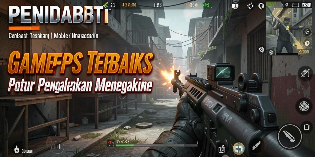 Tampilan gameplay PENIDABET dengan aksi tembak-menembak yang intens.