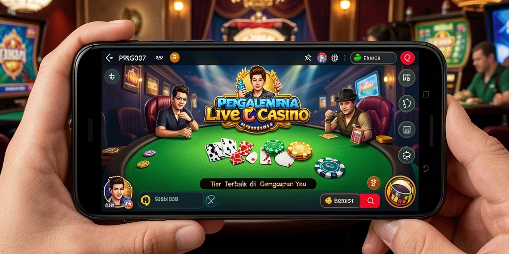 Tampilan gameplay Live Casino yang mengesankan di PRG007.