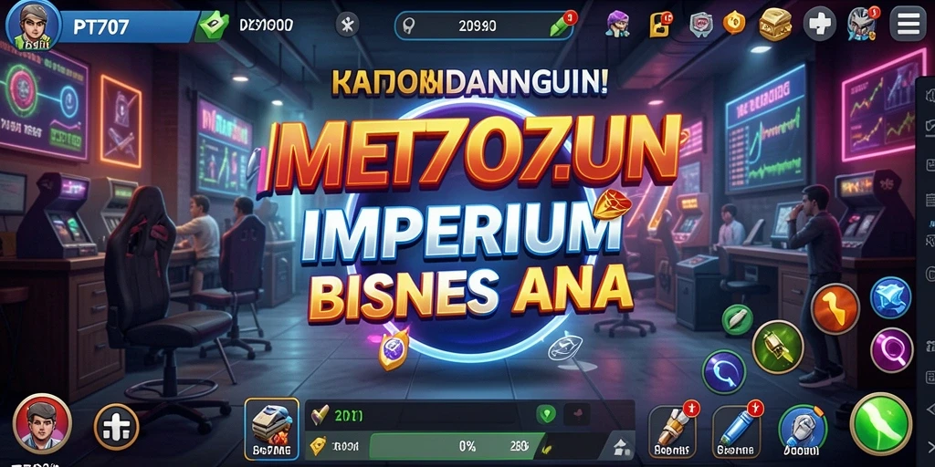 Screenshot PT707 menampilkan gameplay Tycoon yang menarik dan menantang.