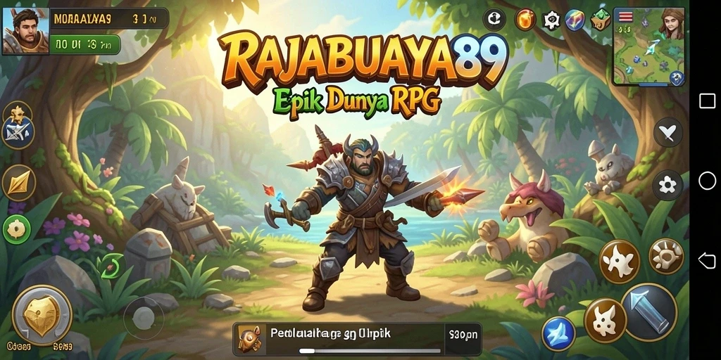 Tampilan gameplay RAJABUAYA89 yang mendebarkan dan penuh aksi