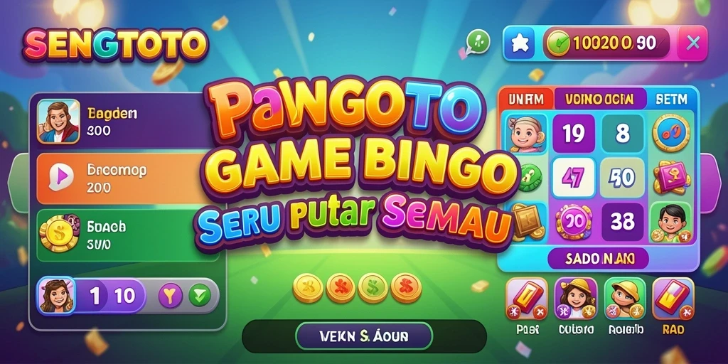 Tampilan gameplay <strong>SENGTOTO</strong> yang seru dan interaktif saat bermain Bingo.