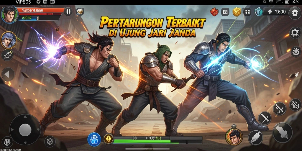 Gameplay seru dan grafis menakjubkan dalam VIP805.